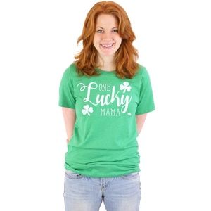 One Lucky Mama Mother's Day Unisex T-Shirt